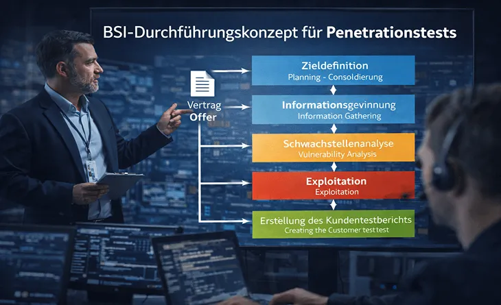 BSI-Durchführungskonzept für Penetrationstests Beratung Schweiz | Was ist zu beachten