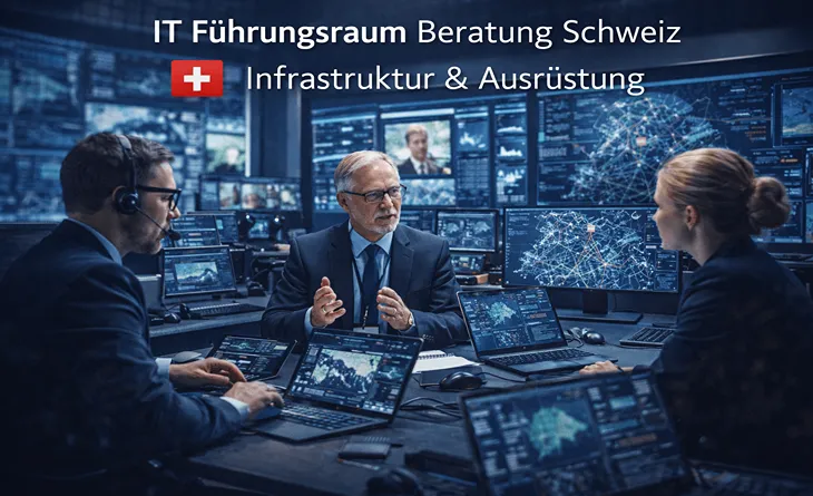 IT Führungsraum Beratung Schweiz | Infrastruktur & Ausrüstung