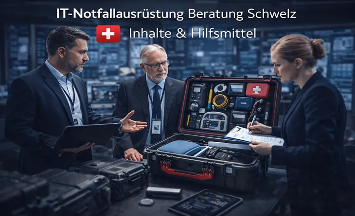 IT-Notfallausrüstung Beratung Schweiz | Inhalte & Hilfsmittel